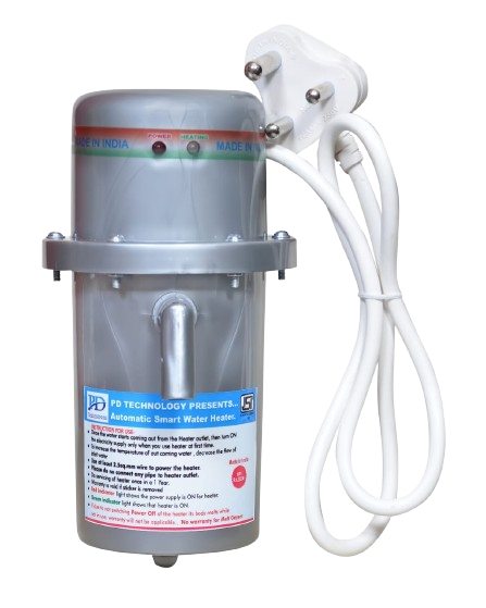 Instant Water Geyser Gray